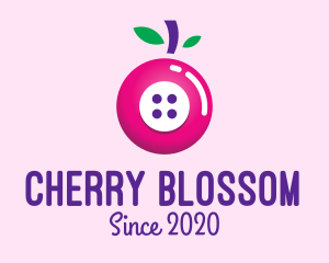 Fruit Berry Button logo design