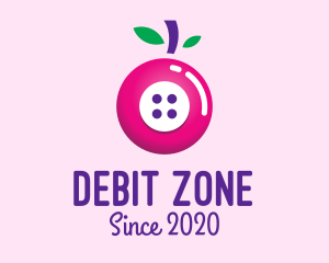 Fruit Berry Button logo design