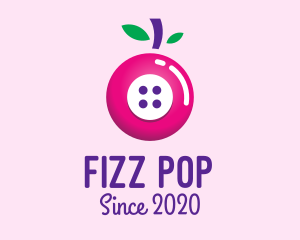 Fruit Berry Button logo design