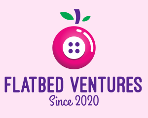 Fruit Berry Button logo design