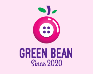 Fruit Berry Button logo design