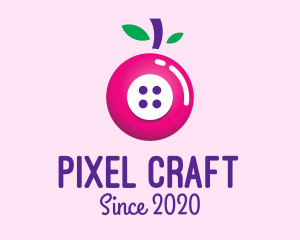 Fruit Berry Button logo design