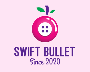 Fruit Berry Button logo design