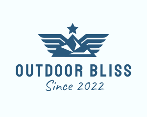 Blue Hills Outdoor  logo design