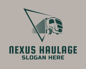 Freight Trucking Delivery logo design