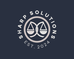 Law Firm Scale  Logo