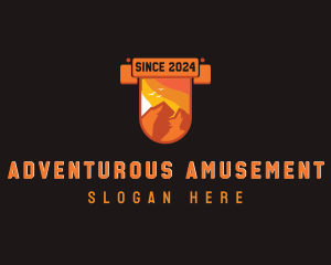 Adventure Mountain Camp logo design