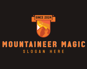 Adventure Mountain Camp logo design