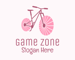 Pink Travel  Bike  logo