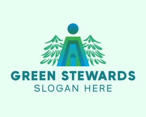 Green House Roof logo design