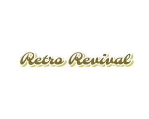 Retro Fashion Boutique  logo design