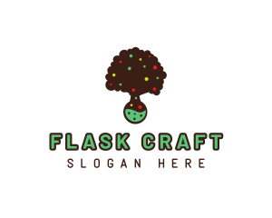 Laboratory Flask Tree logo