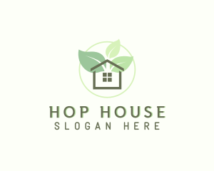 Natural Leaf House logo design