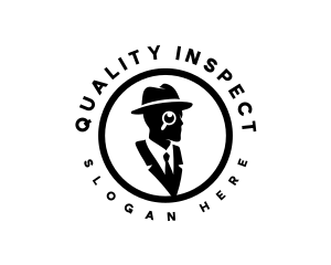 Anonymous Detective Man logo design