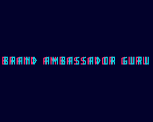 Glitch Neon Brand logo design