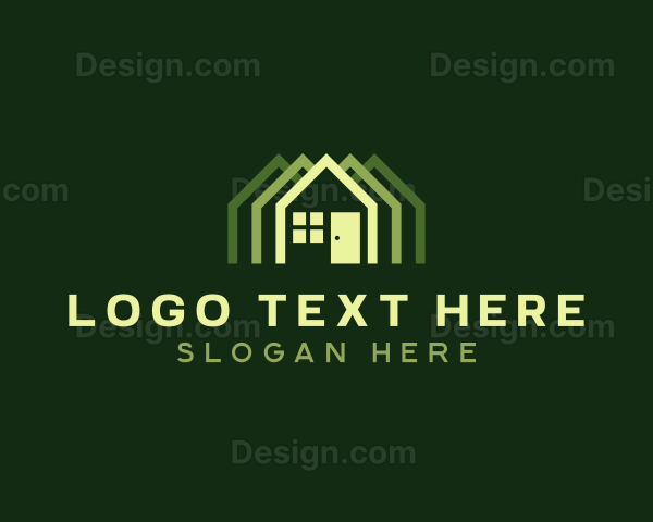 Residential Real Estate Builder Logo