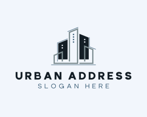 Urban Building Construction logo design