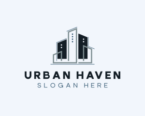 Urban Building Construction logo design