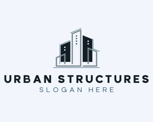 Urban Building Construction logo design