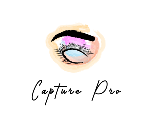 Beauty Eyelashes Makeup Logo