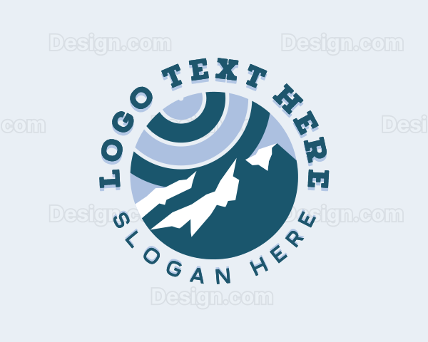 Mountain Travel Outdoor Logo