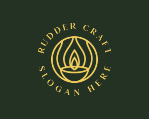 Candle Spa Light logo design