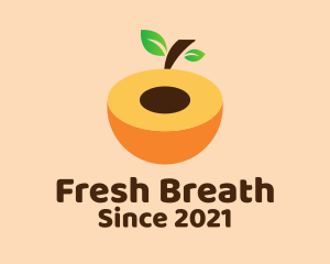 Sweet Peach Fruit  logo design