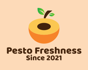 Sweet Peach Fruit  logo design