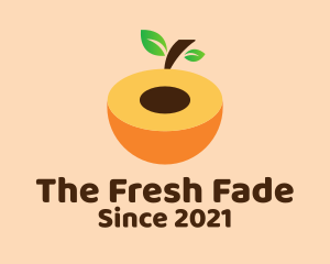 Sweet Peach Fruit  logo design