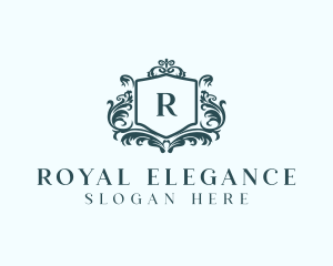 Elegant Shield Royalty logo design