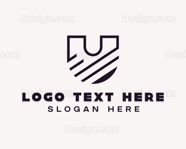 Professional Brand Letter U Logo