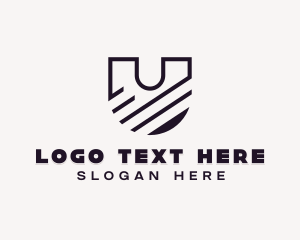 Professional Brand Letter U logo