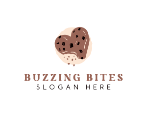 Chocolate Chip Heart Cookie logo