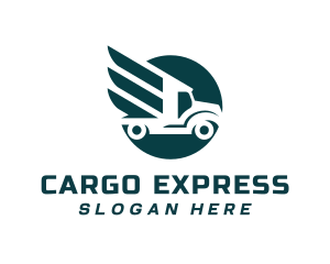 Forwarding Truck Express logo design