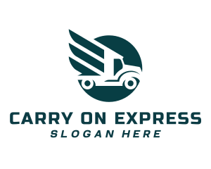 Forwarding Truck Express logo design