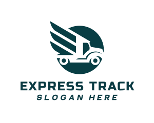 Forwarding Truck Express logo design