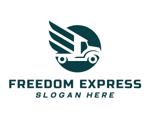 Forwarding Truck Express logo design