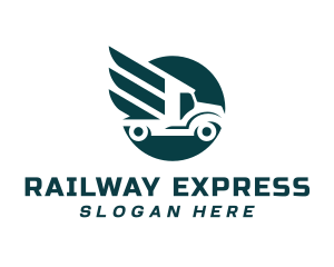 Forwarding Truck Express logo design