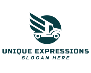 Forwarding Truck Express logo design