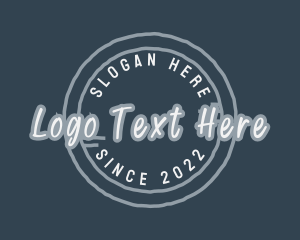 Hipster Startup Style logo