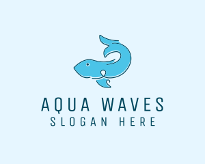 Swimming Fresh Fish  logo