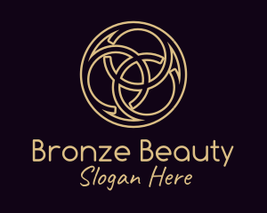 Bronze Celtic Knot logo