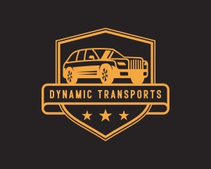 Car Shield Transportation logo design