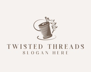 Thread Alteration Sewing logo design