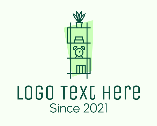 Bookshelf logo example 4