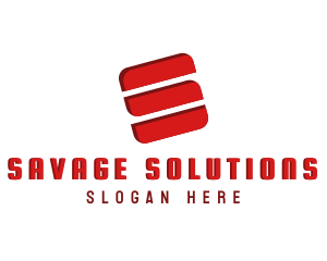 Logistics Mover  Letter S logo design