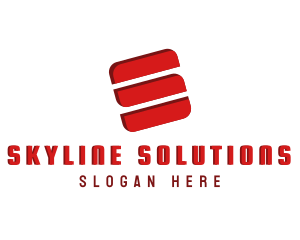 Logistics Mover  Letter S logo design