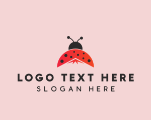 Ladybug Insect Wings logo