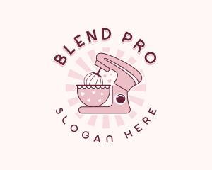 Baking Stand Mixer logo design