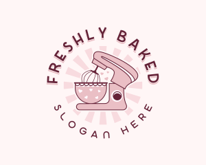 Baking Stand Mixer logo design